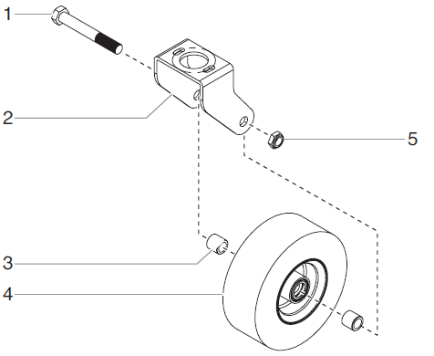 PowrLiner 8900XLT SP Wheel Assembly
